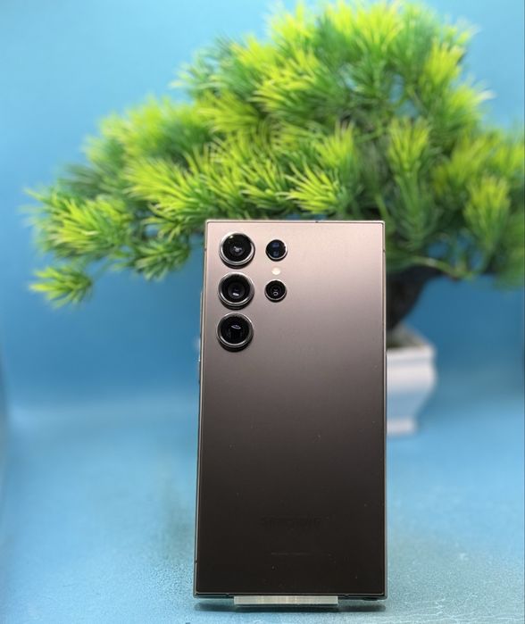 Samsung Galaxy S24 Ultra, Dual SIM, 12GB RAM, 256GB, 5G, Titanium Grey