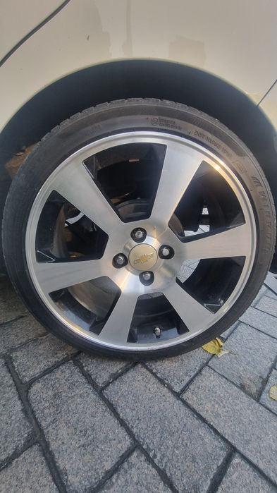 Сака диска с шыной  205/40/17r обмен на 15r диска с балоном