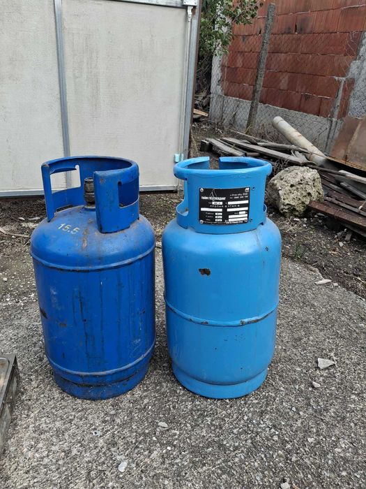 Газови бутилки и котлон