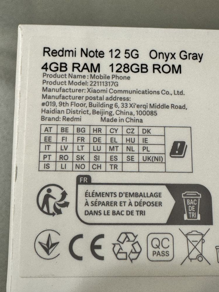 Magazin Vinde : Xiaomi Redmi Note 12 5G