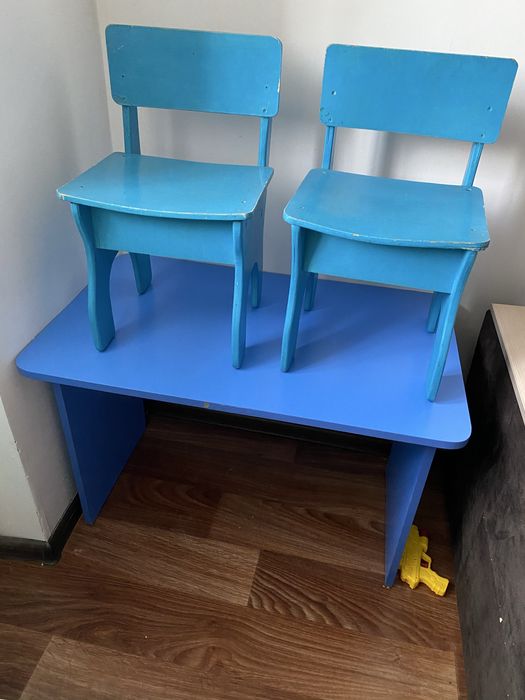 Детский столик с стульями качественный