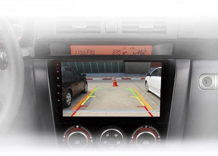 Navigatie Android Mazda 3 Carplay Andorid Auto + Camera Marsarier