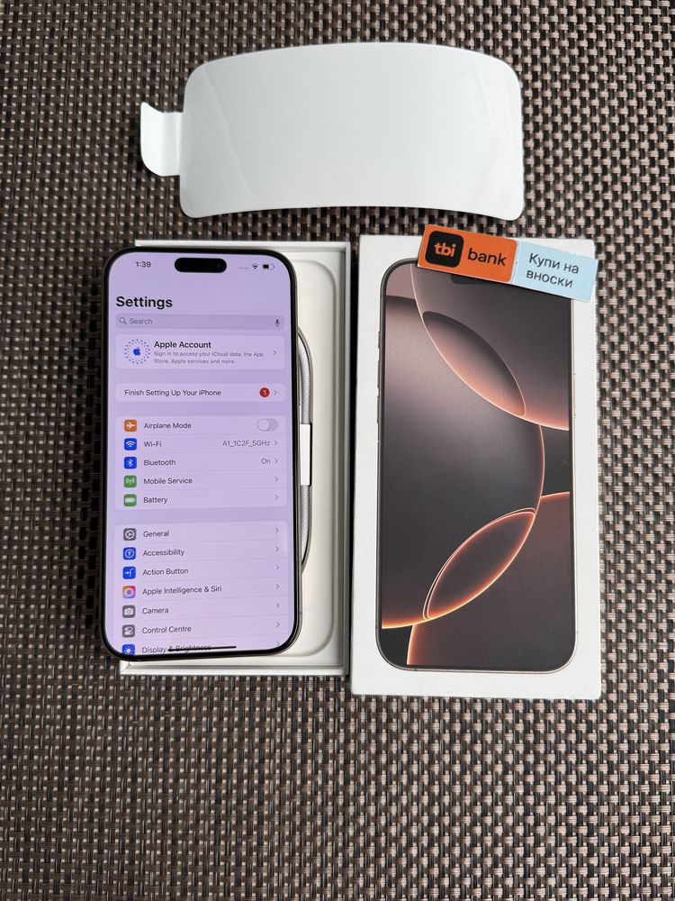 НОВ! 256•iPhone 16 Pro max*ЛИЗИНГ 80лв/м айфон 16 про макс 256