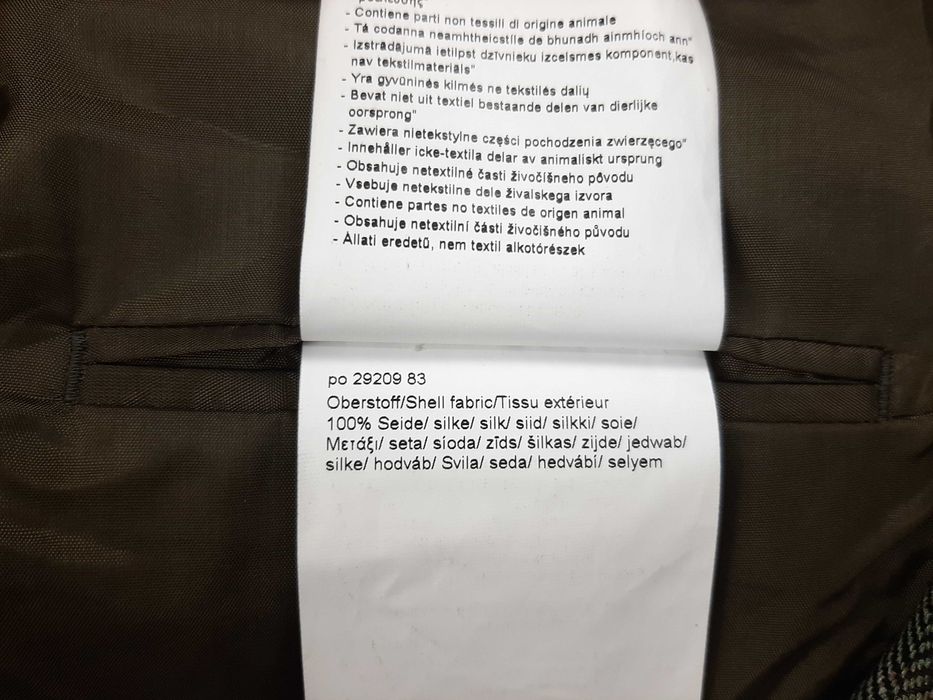 Tom Rusborg - Мъжко сако от 100% коприна размер 50 / M-L