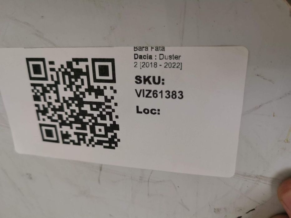 Bara Fata Dacia  Duster 2 2018 2019 2020 2021 2022 Originala In Stare