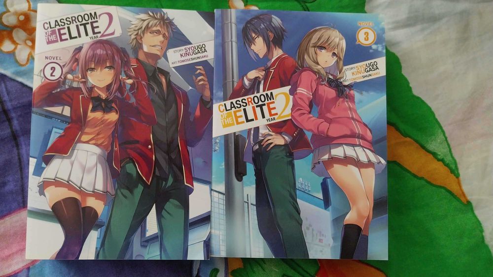 Classroom of the Elite Year 2 Light Novel 2 & 3