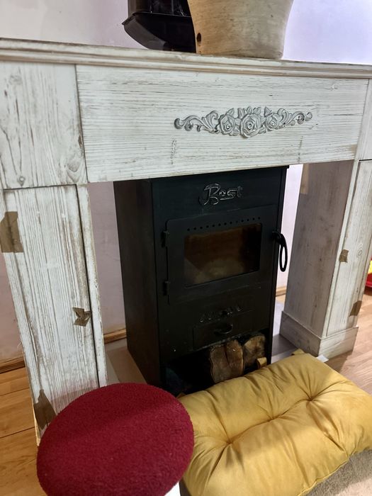 Masca semineu cu sculptura