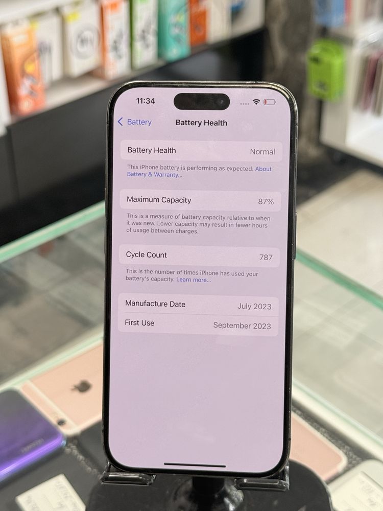 Apple iPhone 15 Pro 256Gb Blue Titanium