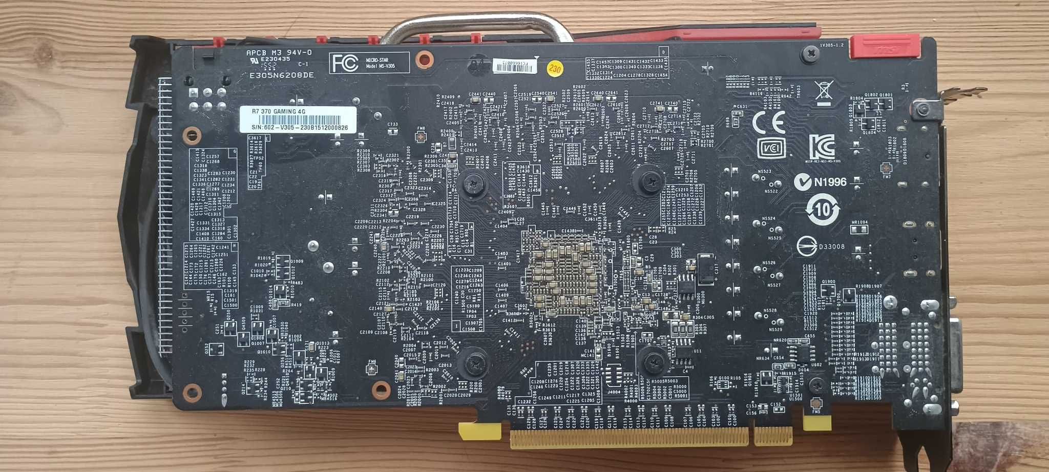 Placa video MSI Radeon R7 seria 370