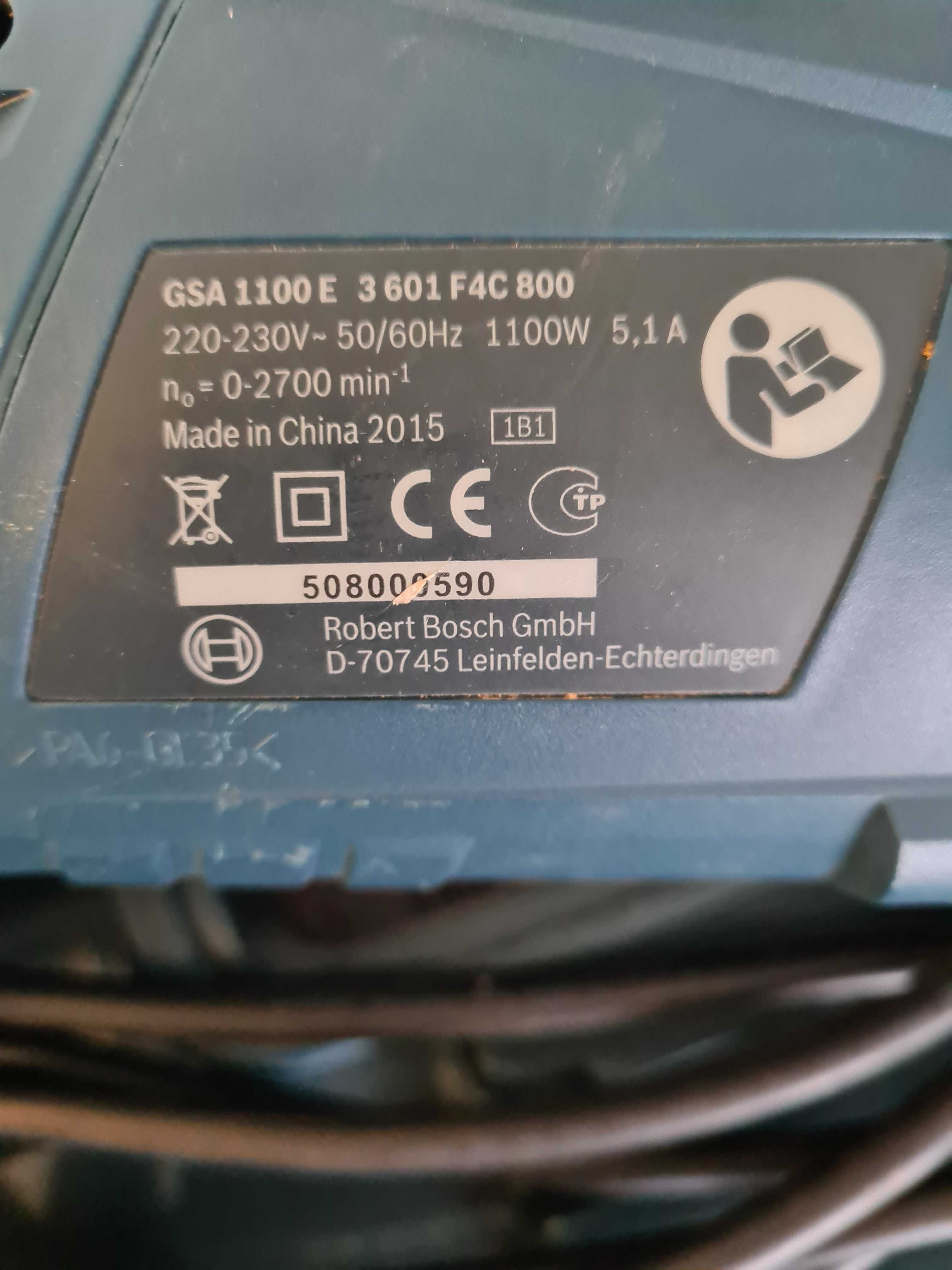 Електрически саблен трион Bosch GSA 1100 E Professional