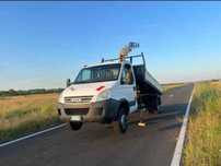 Iveco 65c18 basculabil cu macara