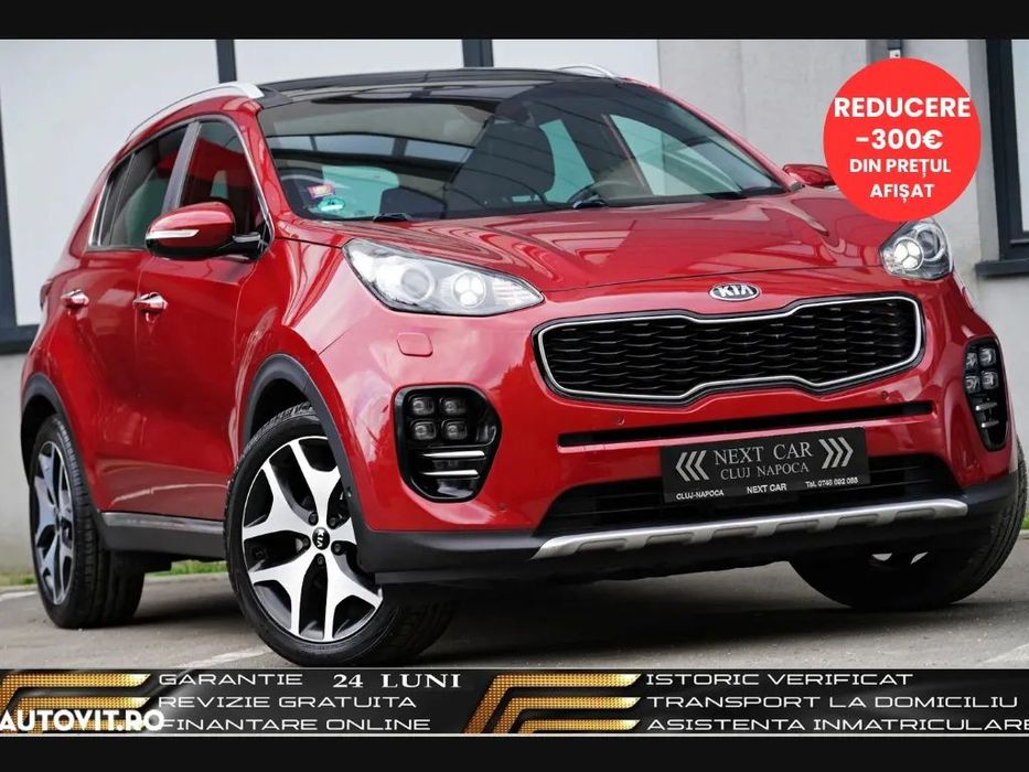 Kia Sportage GARANTIE 24 LUNI*RATE*GT Line*177CP*4x4*Automata*Piele*Panorama*Full
