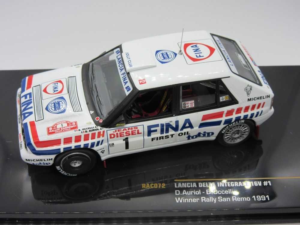 Macheta Lancia Delta Integrale 16v #1 iXO 1:43