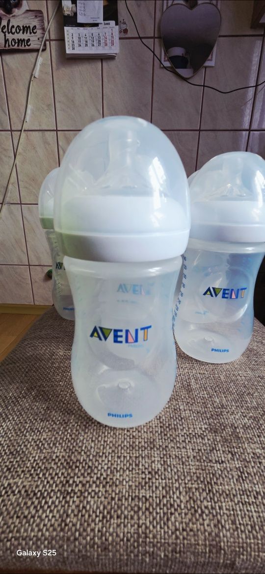 Biberon Philips Avent set 2 sticle cu tetina