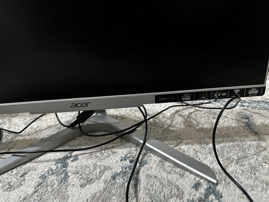 Срочно продается моноблок Acer aspire c22-865 в отличном состоянии