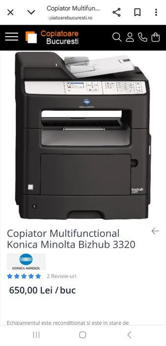 Copiator multifunctional