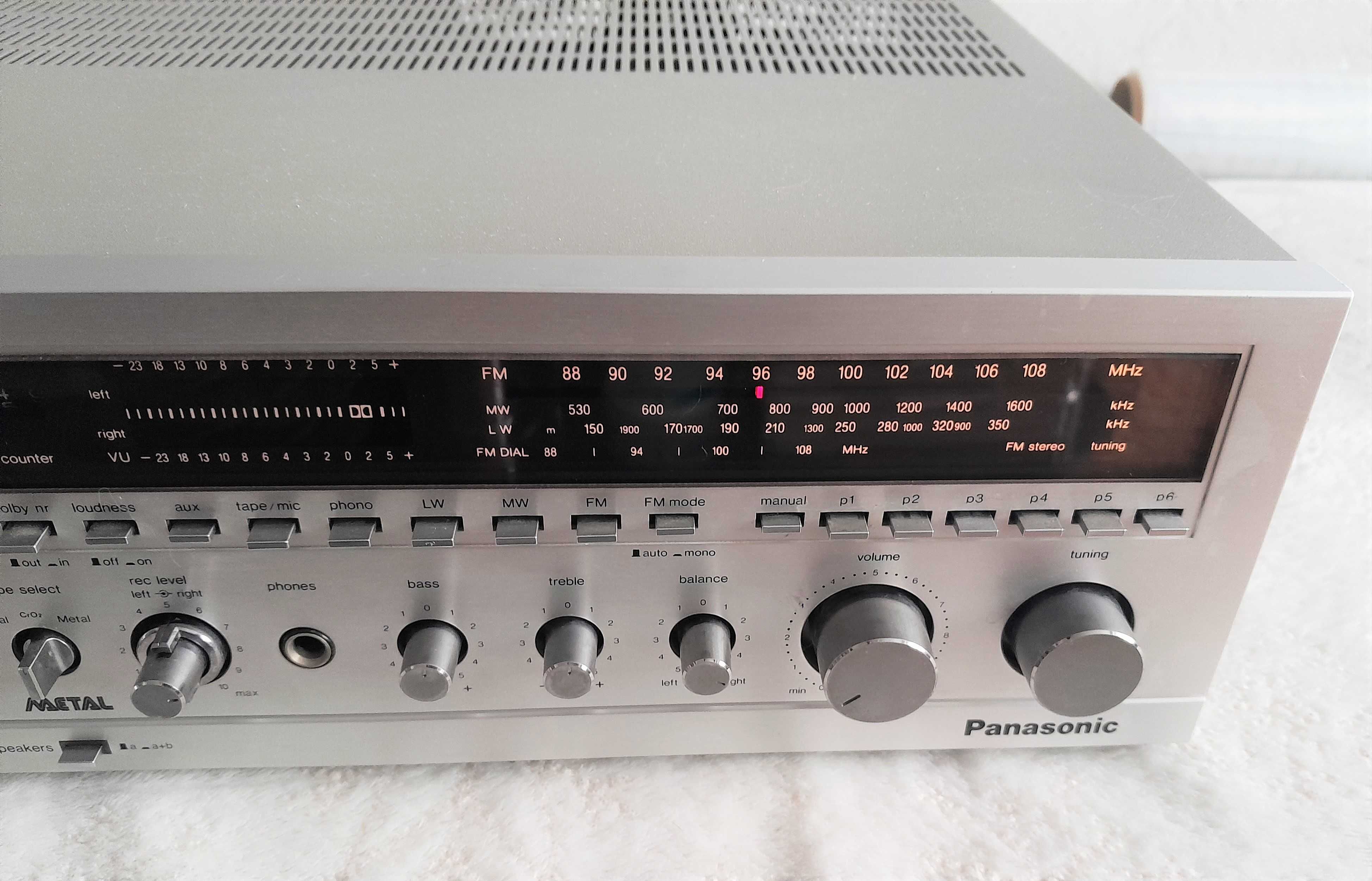 Pt.colectionari > Hi-Fi Cassette Deck Receiver PANASONIC SG-60