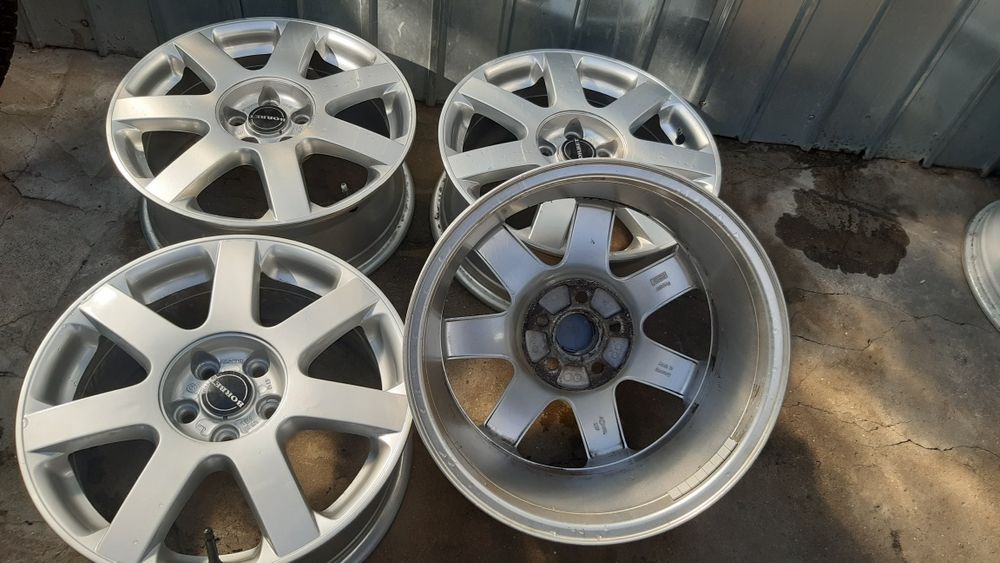Set 4 jante aliaj r16 Volkswagen 5x100, Golf 4, skoda fabia ,Polo