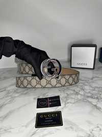 Curea Gucci piele canvas 100% cutie inclusă cadou