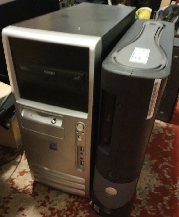 Lot PC funtionale Dell Acer Veritone 4640G Lenovo M82 Fujitsu e5731