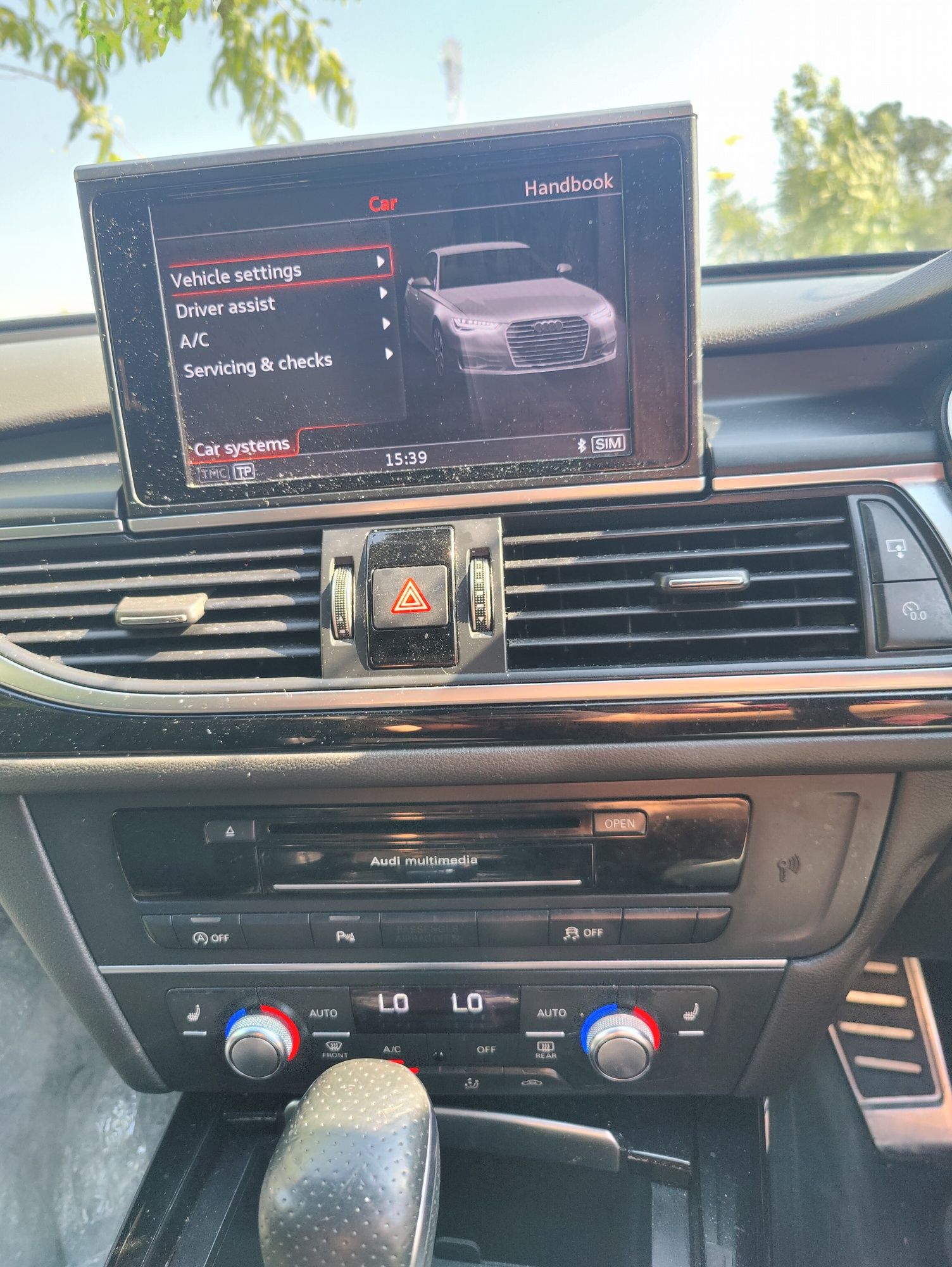 Sistem navigatie mmi mib 2 + ceasuri Audi a6 4g c7 a7 facelift 2017