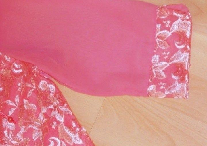 Bluza Gizell, dantela ,maineci voal,diverse mărimi