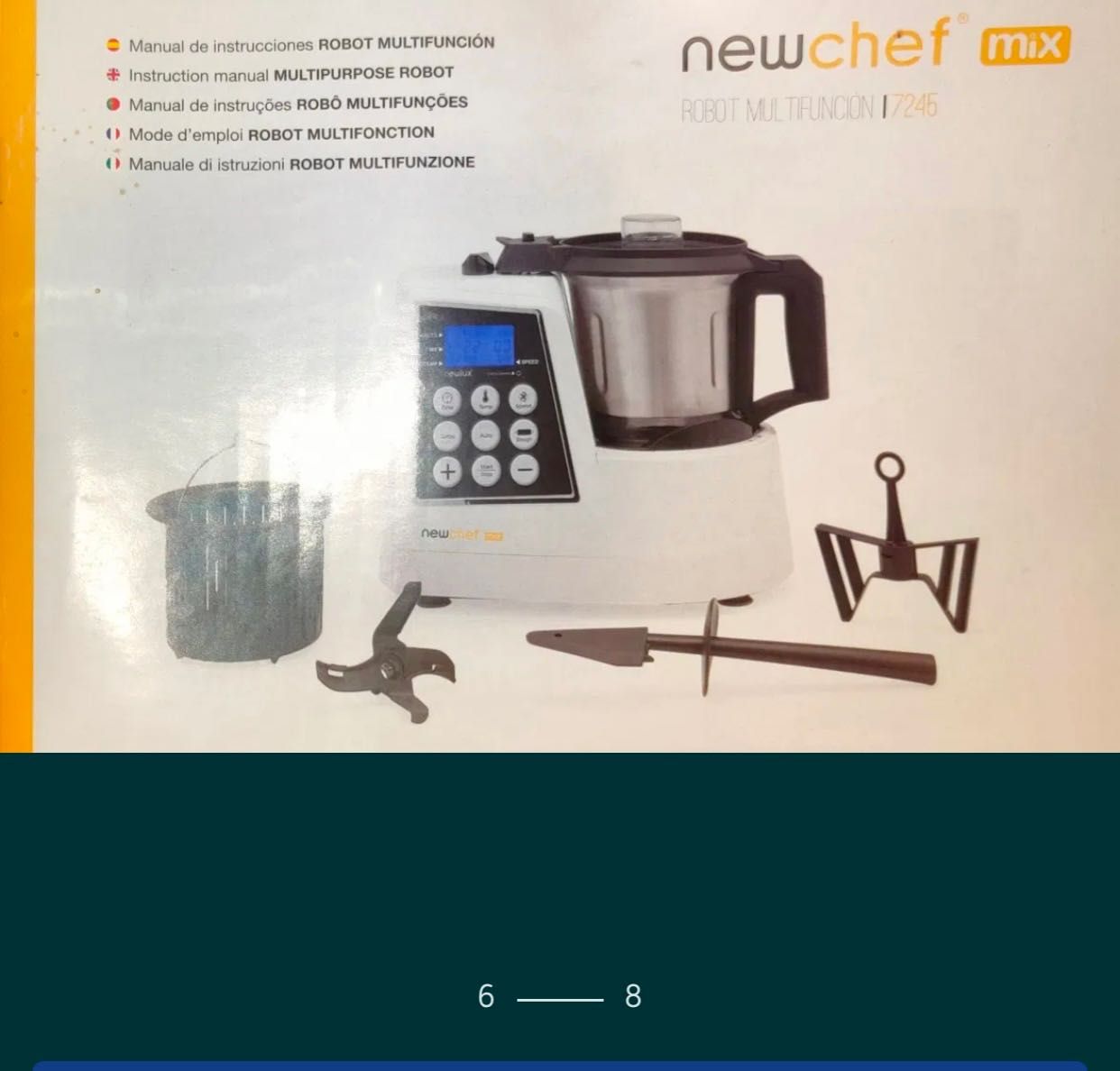 Кухненски робот Newchef mix Newlux