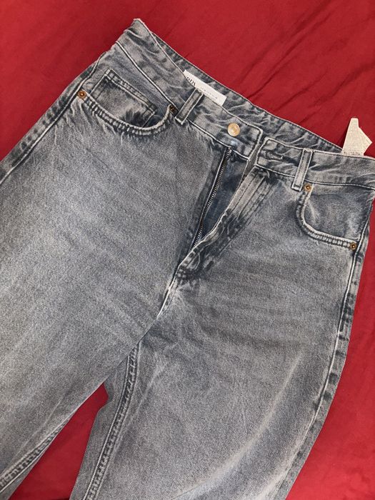 Wide leg high waist дънки от Зара