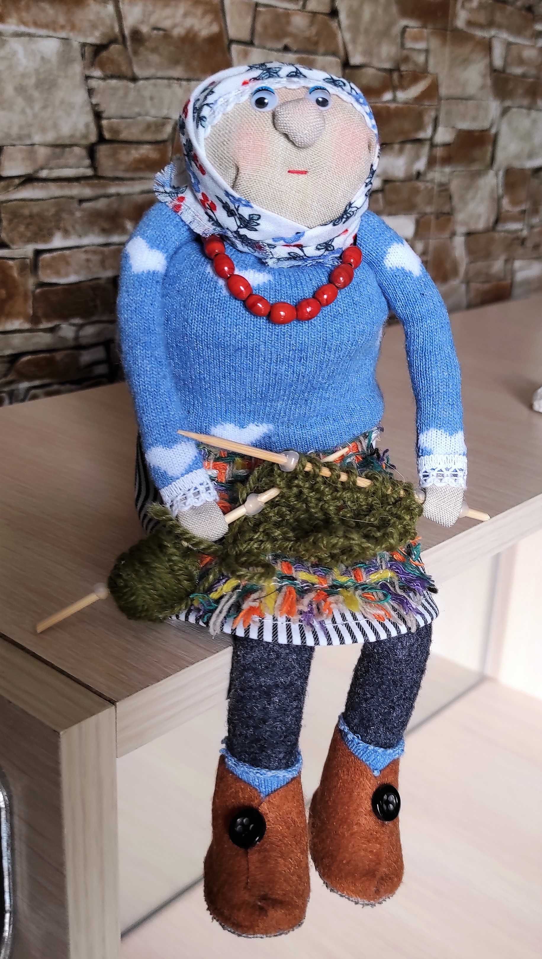Баба Марта кукла ръчна изработка