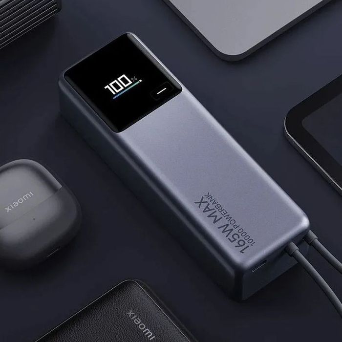 Redmi Power Bank 165W 10000 мАч мощность и стиль в кармане!