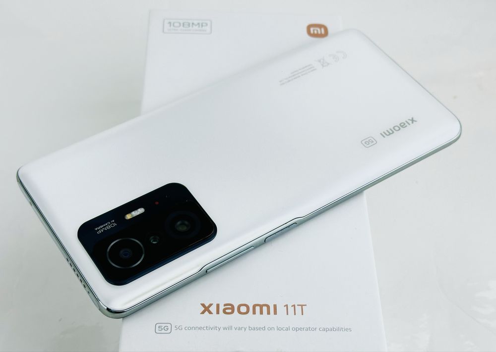 Xiaomi 11T 128GB 8RAM Moonlight White Перфектен! Гаранция!