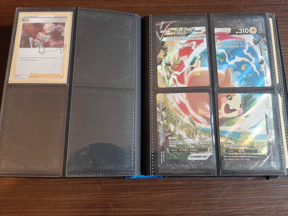 Pokemon карти – колекция EX VMAX Full Art + Албум – 94 карти