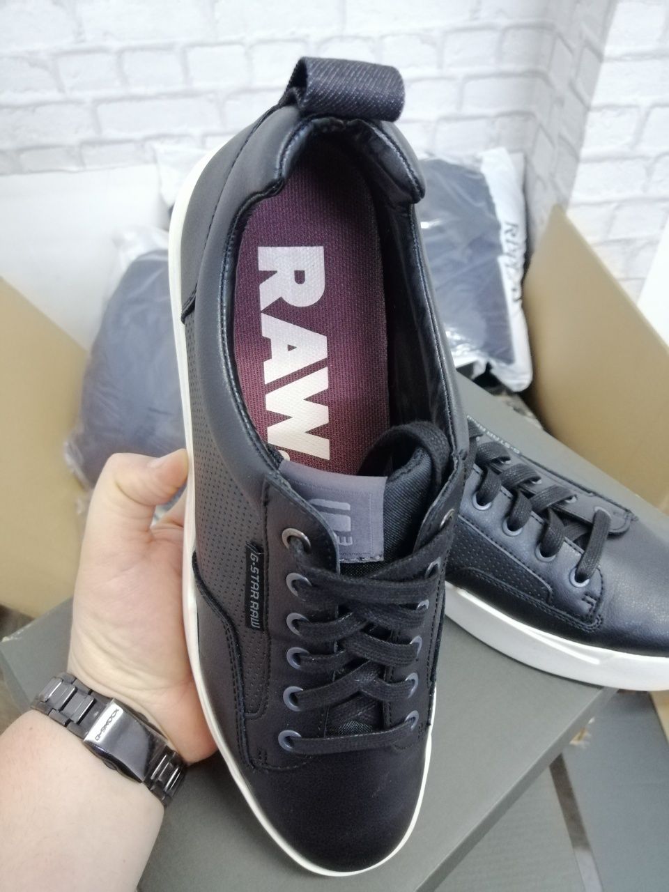 Кожени обувки G-star Raw Rackam Core Low 40 . 41 42 , 43 кецове