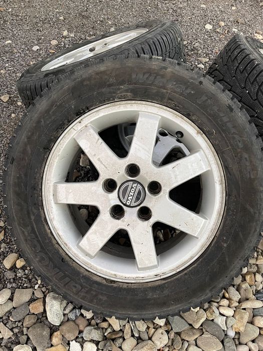 Jante Volvo 5x108 C30,v40, V50/S40 cauciucuri iarna 195 65 15