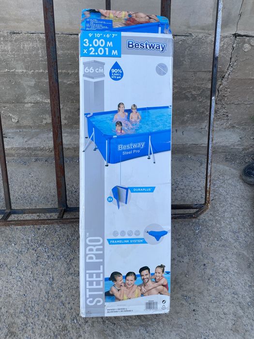 Бассейн каркасный 3х2м