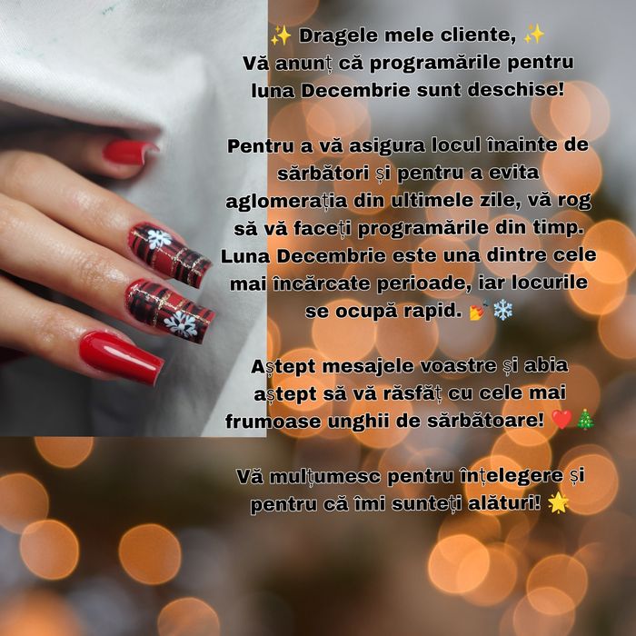 Ofer servicii de manichiura, pedichiura