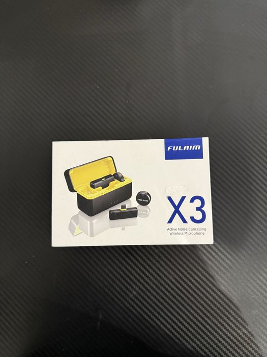 FULAIM X3 Безжичен Лавалиерен Микрофон с 32H зарядно кейсче