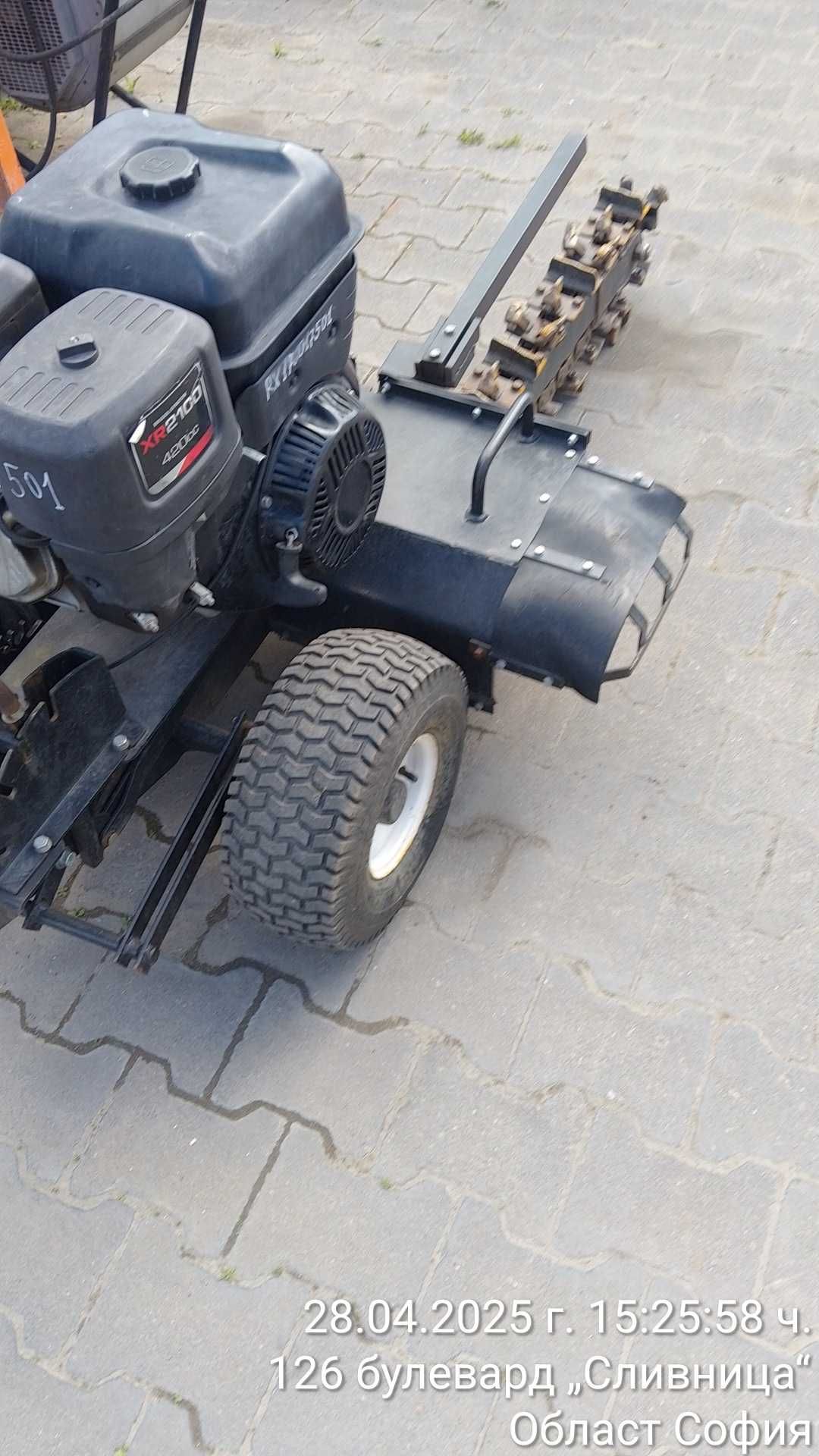 Каналокопател в земя 60 см Jansen GF-600 2022