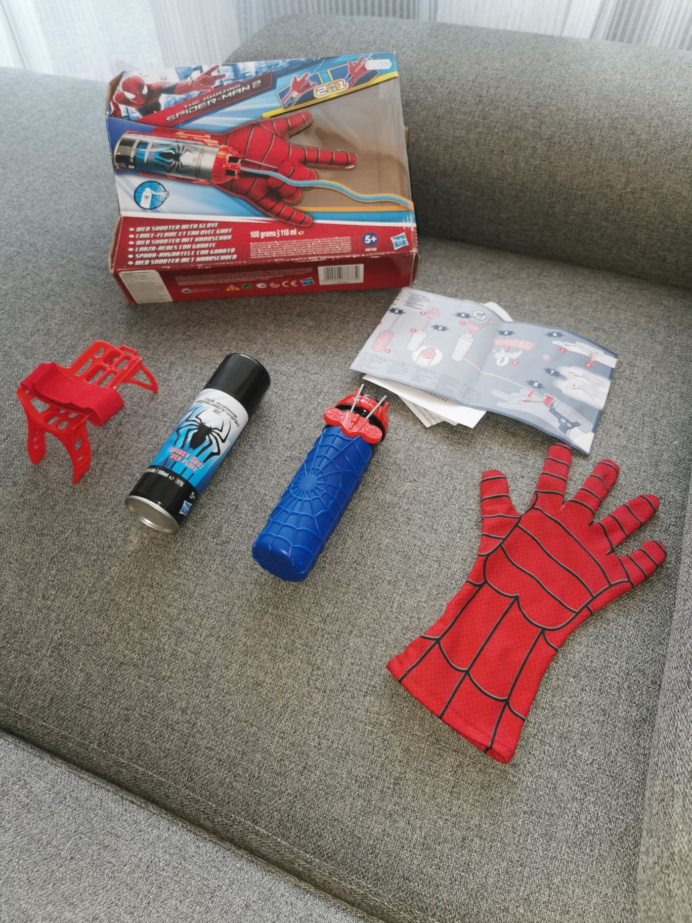 Marvel ръкавица The amazing spider- man 2 in 1