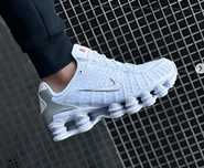Мъжки маратонки Nike Shox TL White