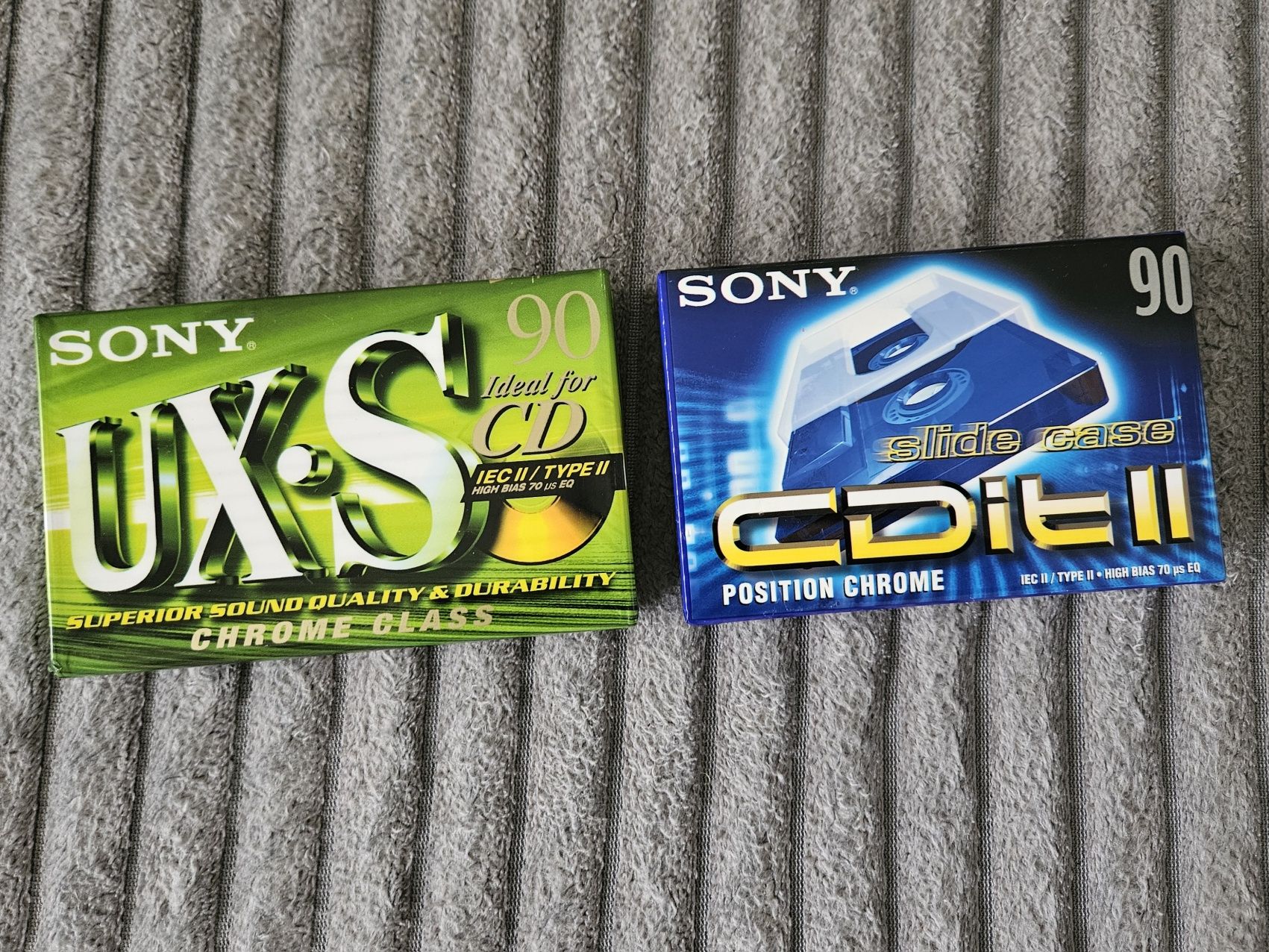 2 Casete Audio Sony Chrome