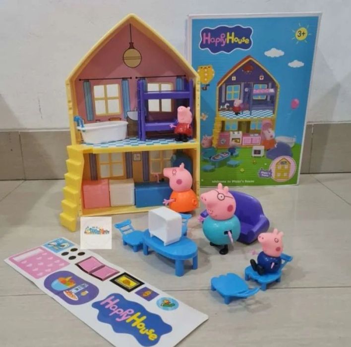 Къщата на Пепа Пиг + фигурки комплект