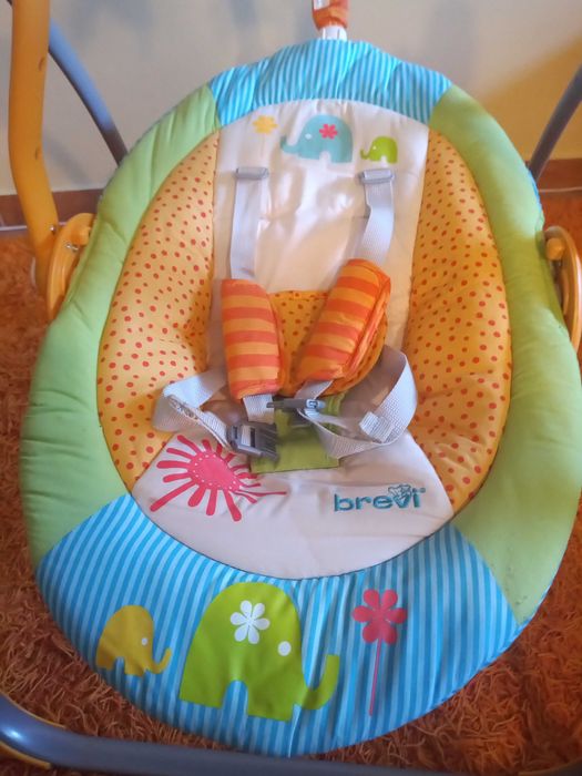 Leagan electric pentru bebelusi Brevi Miou