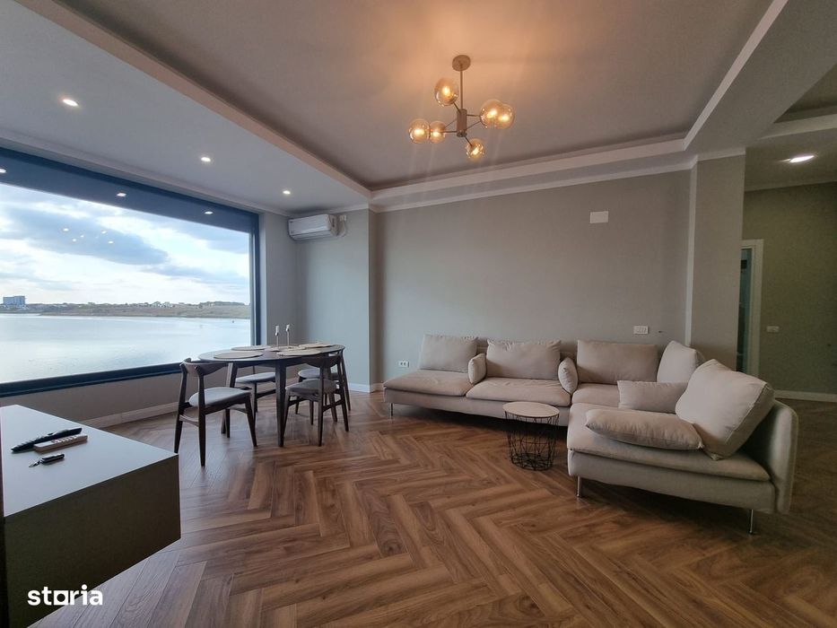 Apartament cu 3 camere de inchiriat Eforie Nord cu acces foisor si lac