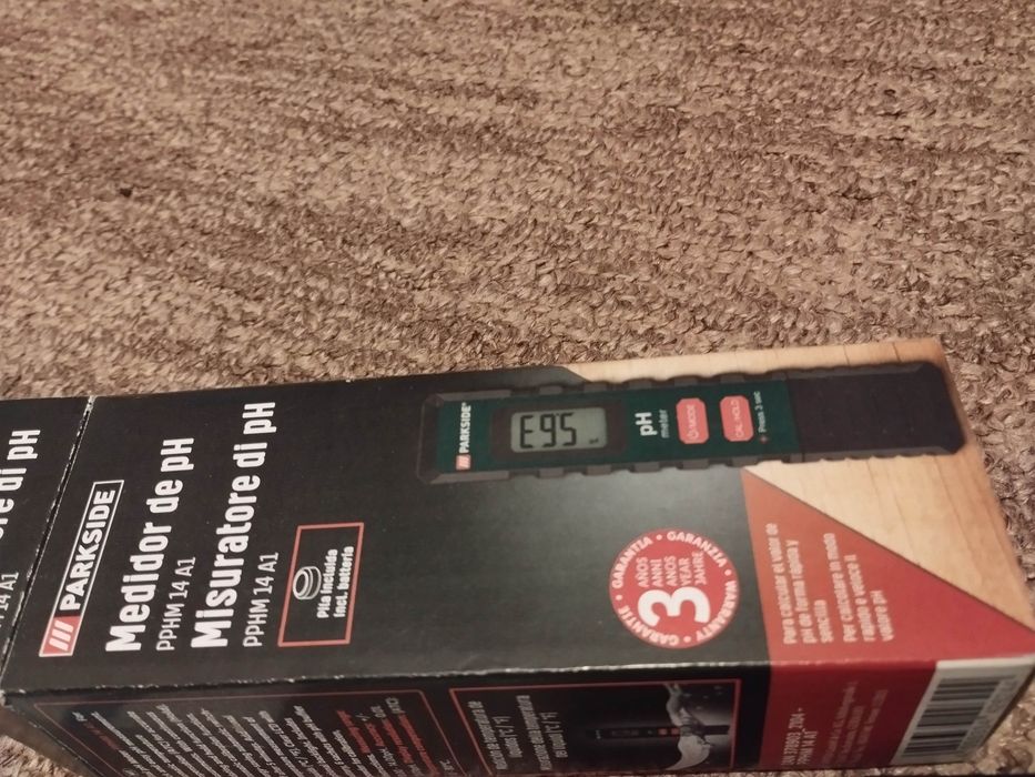 Masurator ph apa Parkside si filtru  dublu apa