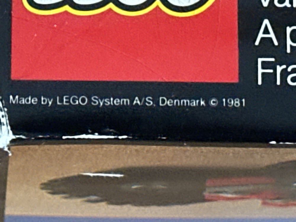 Set LEGO din 1981 Complet + Cutie Danemarca, Dune Buggy 8845