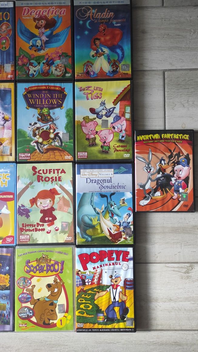 DVD Desene Animate Tom si Jerry, Popeye etc.