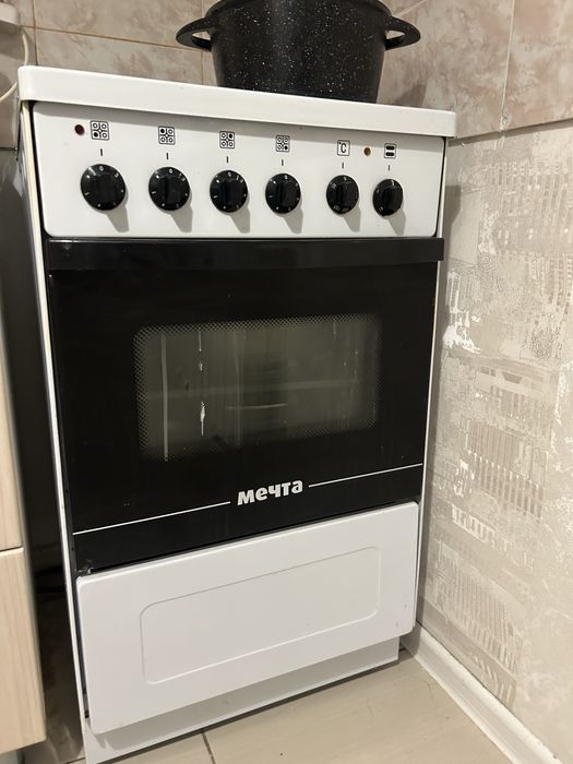 плита, работает)