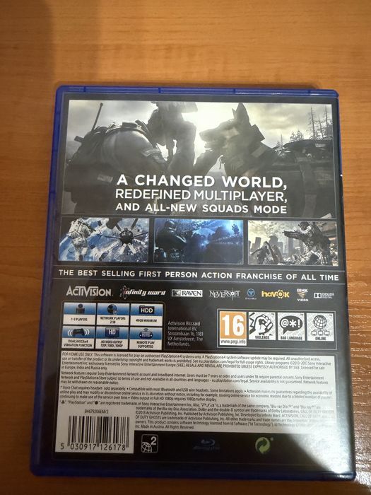 Call of duty за playstation 4