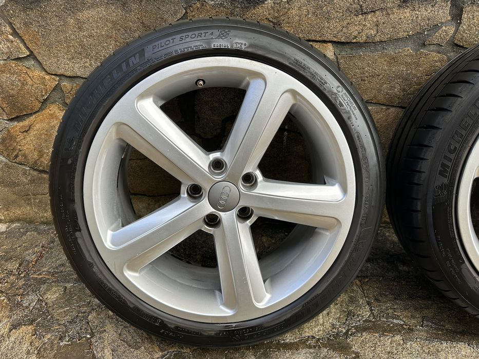 Audi джанти 18” SLine с гуми Michelin Pilot Sport 4 / 225/45/18 /5x112